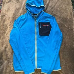 Cotopaxi grid fleece lined full zip jacket